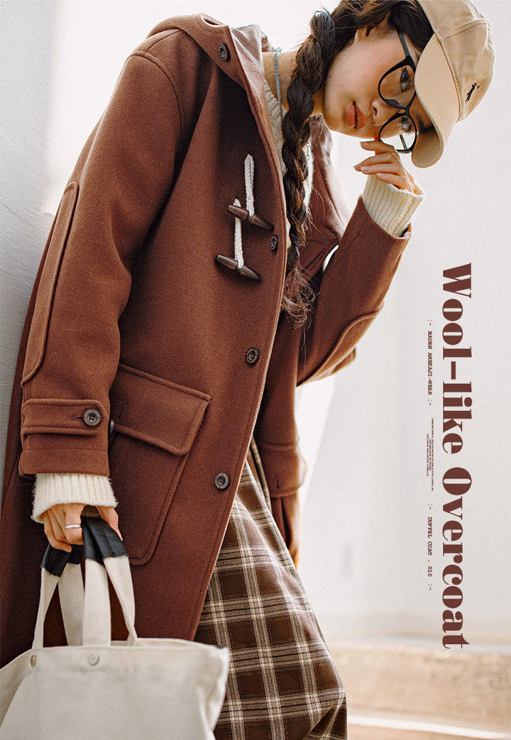 VAAGOON Vintage College Style Coat