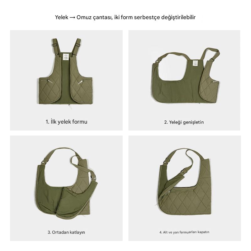 VAAGOON Transformable Vest into Bag