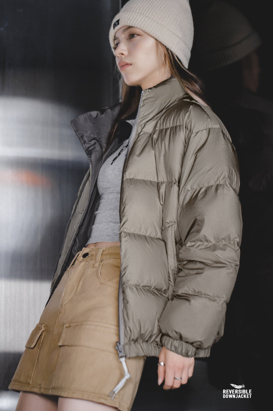 VAAGOON Reversible Down Jacket