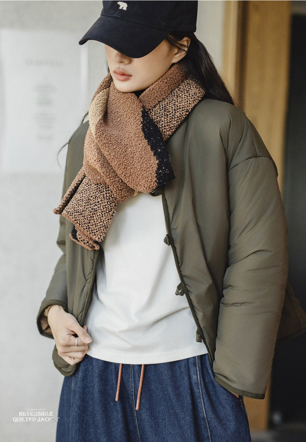 VAAGOON REVERSIBLE QUILTED JACKET