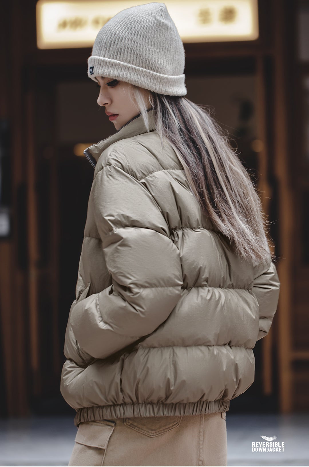 VAAGOON Reversible Down Jacket