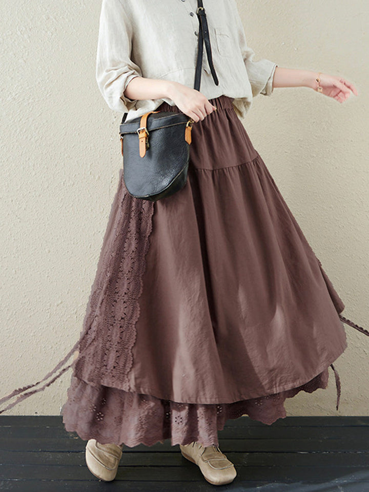 VAAGOON LAYER SKIRT