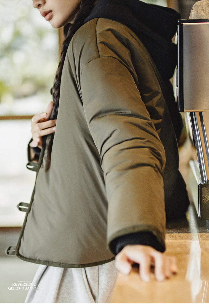 VAAGOON REVERSIBLE QUILTED JACKET