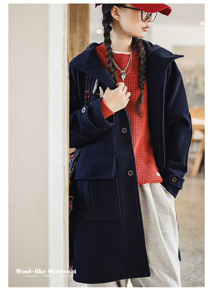 VAAGOON Vintage College Style Coat
