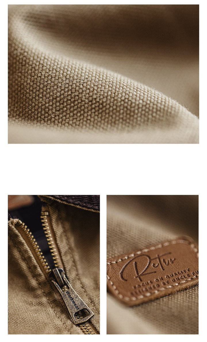 VAAGOON Khaki Detroit Jackets