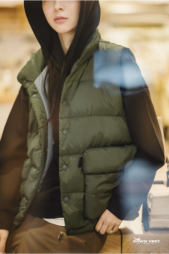 VAAGOON Sleeveless Down Vest