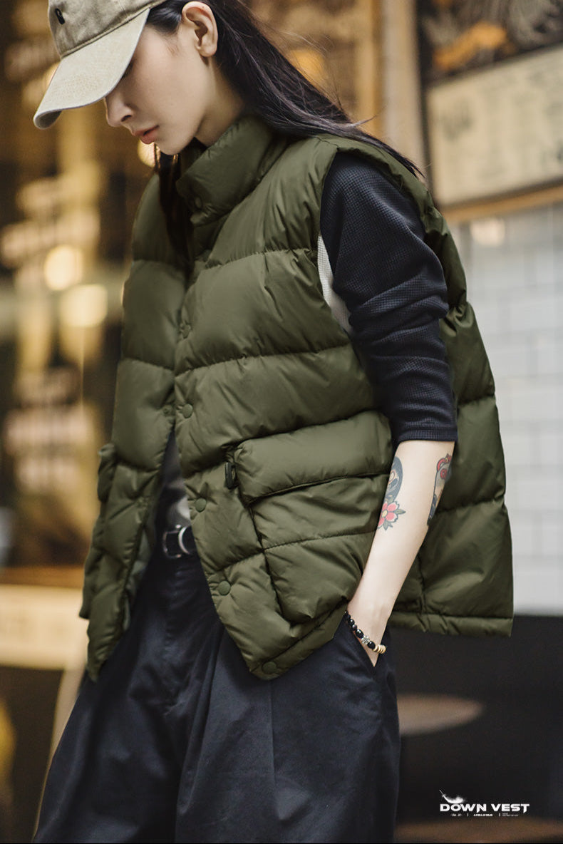 VAAGOON Sleeveless Down Vest