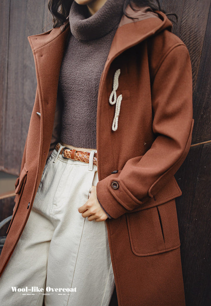 VAAGOON Vintage College Style Coat