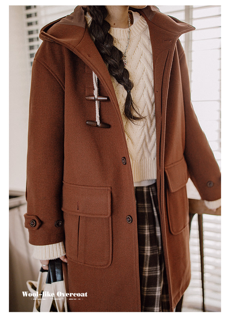 VAAGOON Vintage College Style Coat