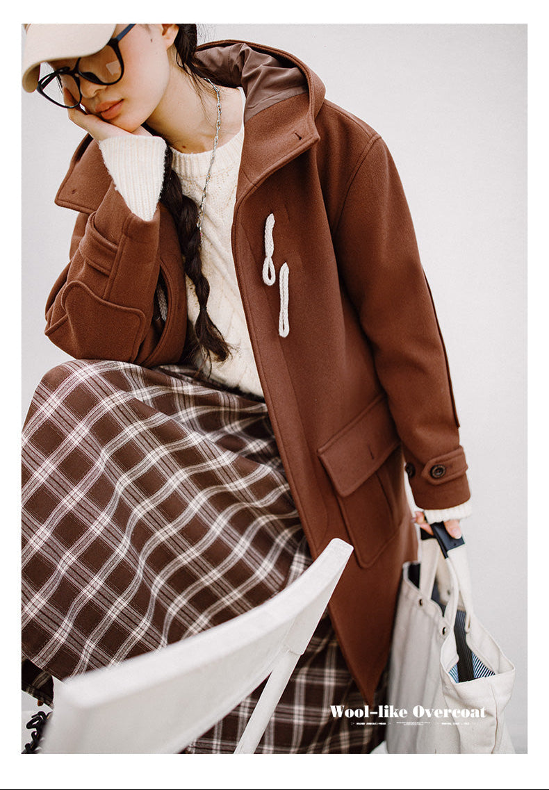 VAAGOON Vintage College Style Coat