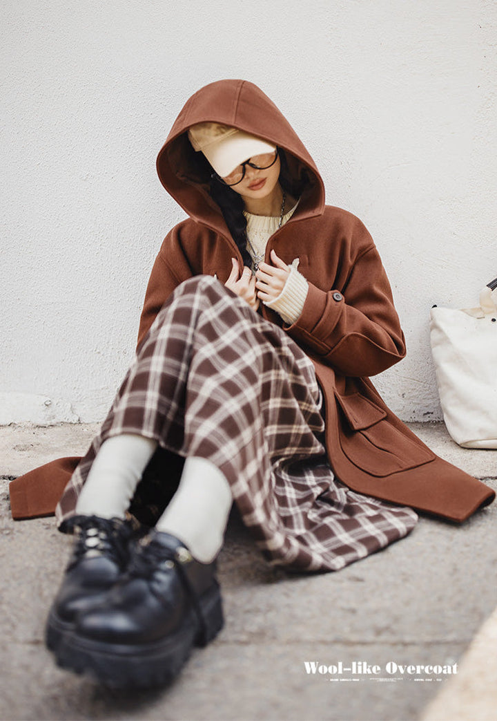 VAAGOON Vintage College Style Coat