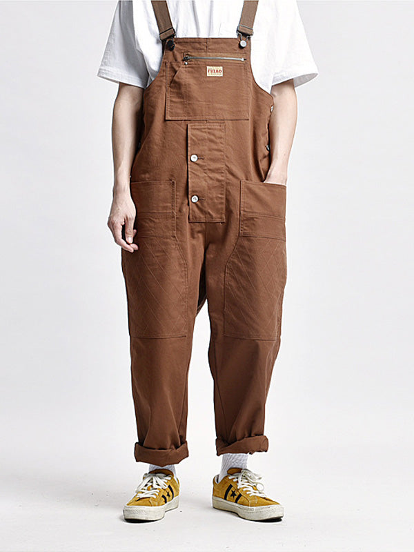 VAAGOON Multi-Pocket Cargo Jumpsuit