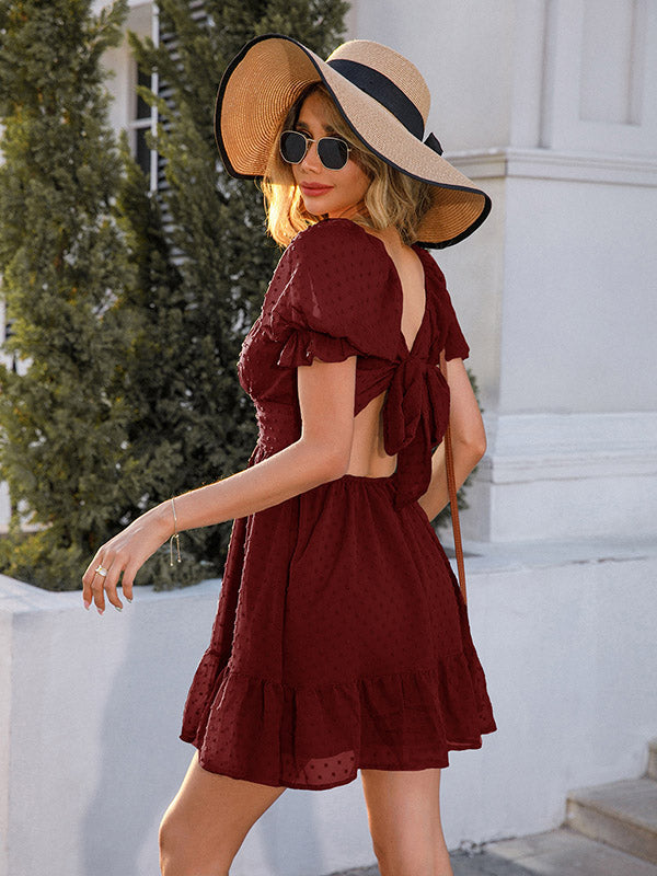 VAAGOON RUFFLE DRESS