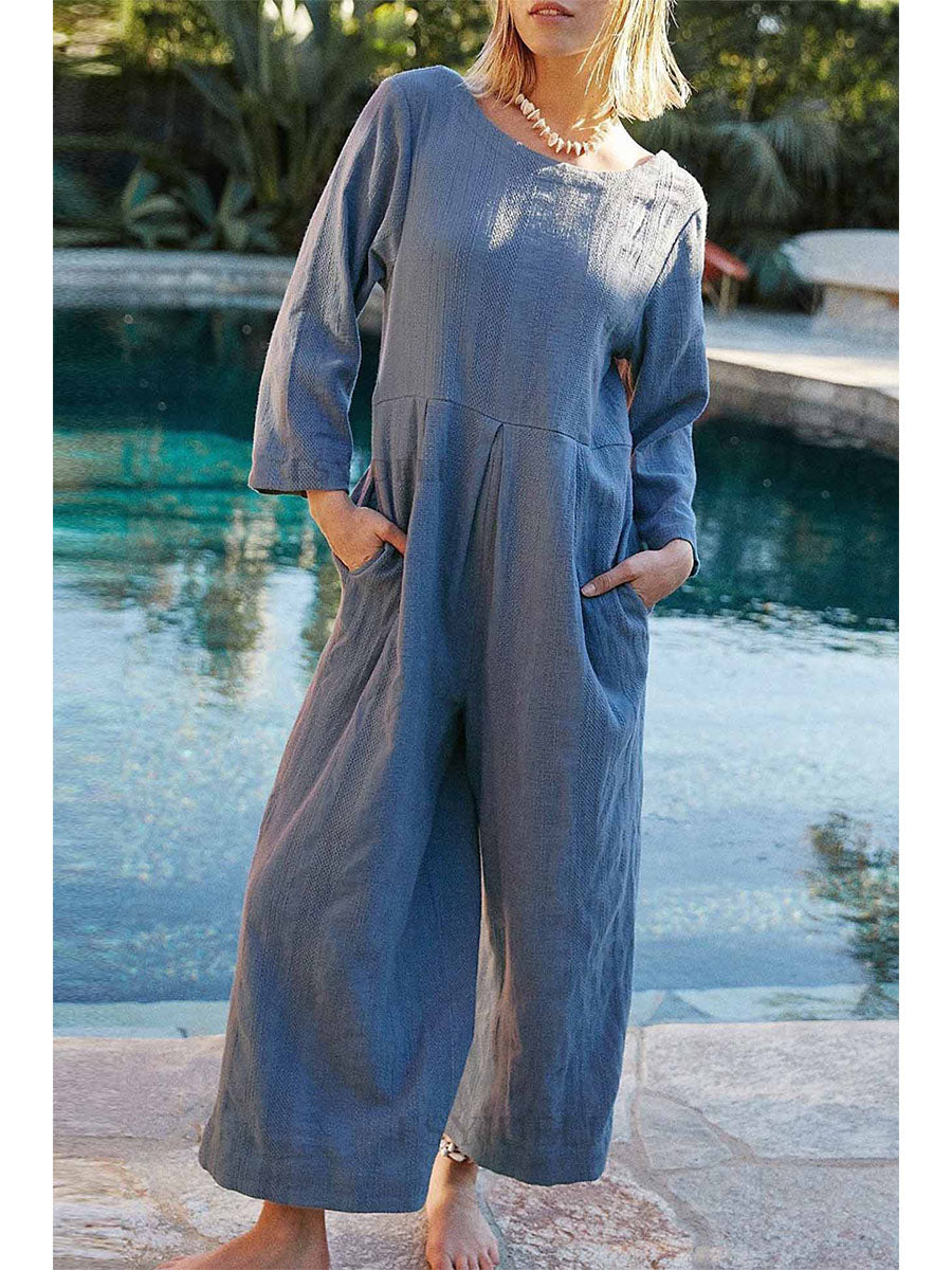 VAAGOON U-NECK JUMPSUIT