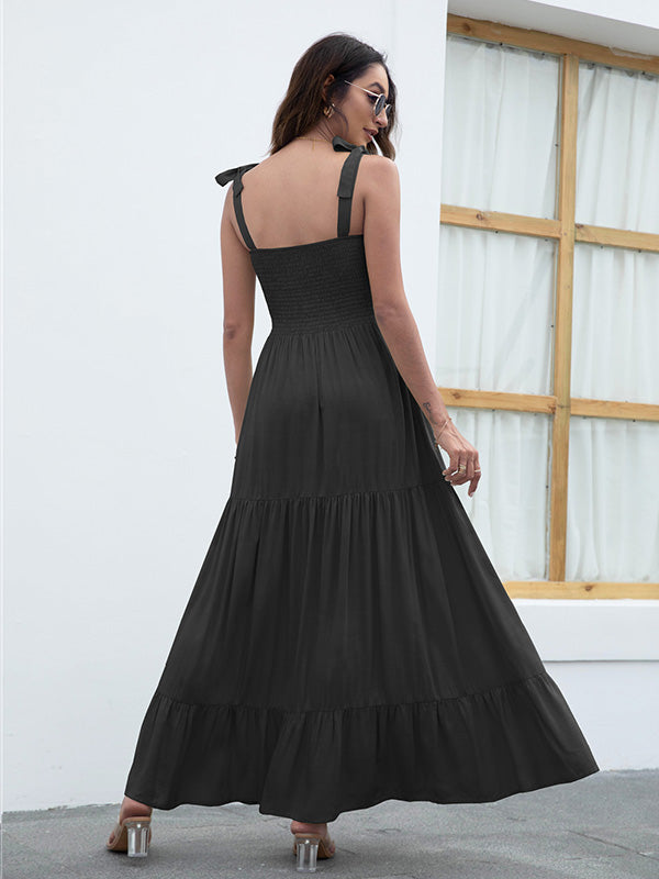 VAAGOON TIE WIND DRESS