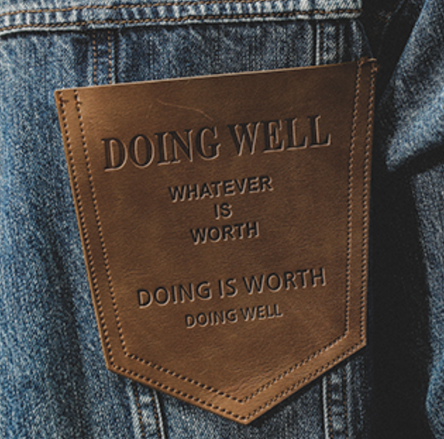 VAAGOON RETRO DENIM POKY SHIRT