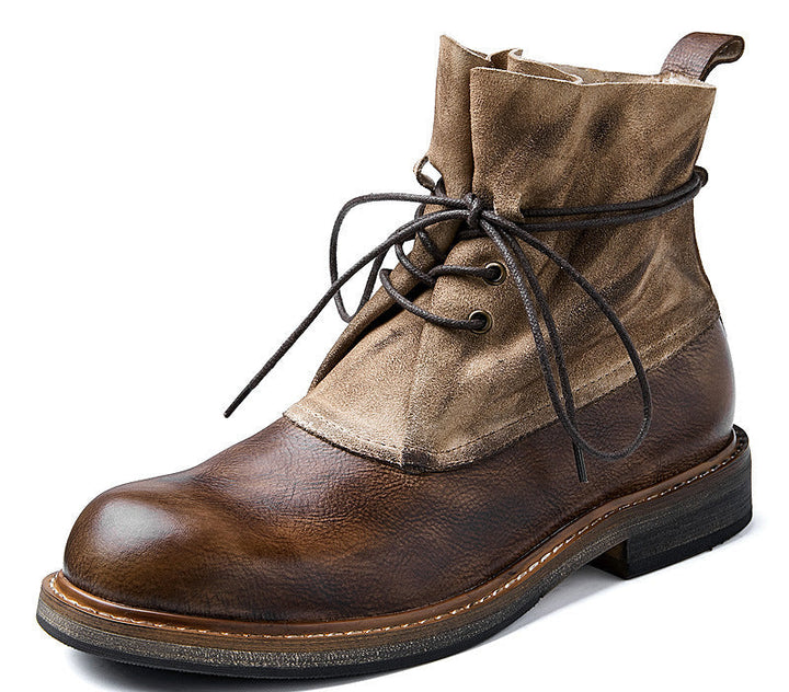 Vaagoon Heritage Brown Leather Boot