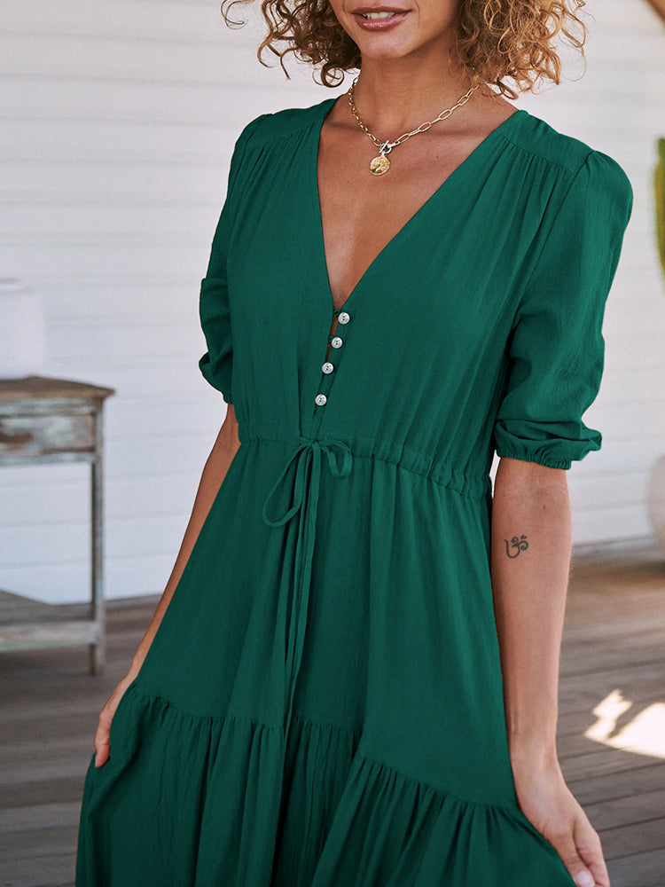 VAAGOON MAXI O45 DRESS