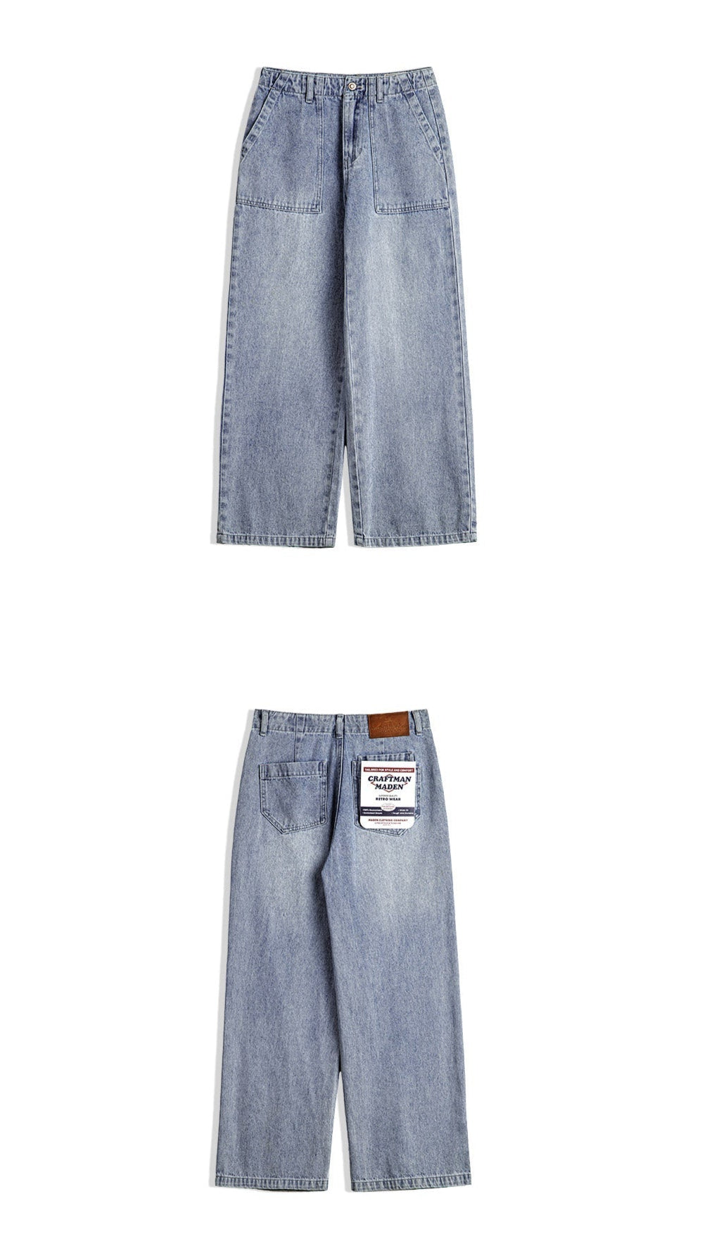 VAAGOON FRENCH WORKWEAR JEANS