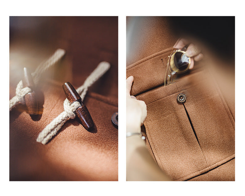 VAAGOON Vintage College Style Coat