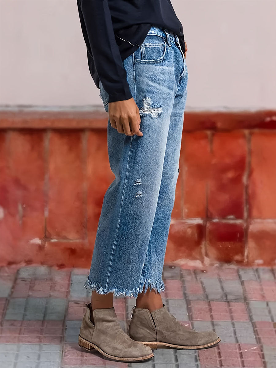 Vaagoon Navy Lowrise Denim