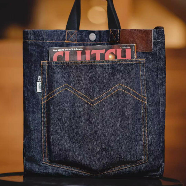 VAAGOON SHOULDER DENIM BAG