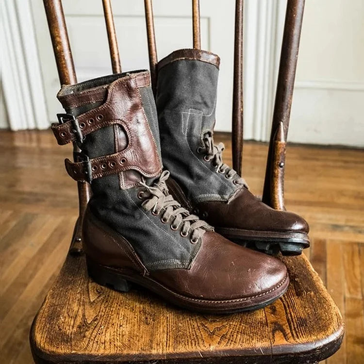 VAAGOON Vintage Military Boot