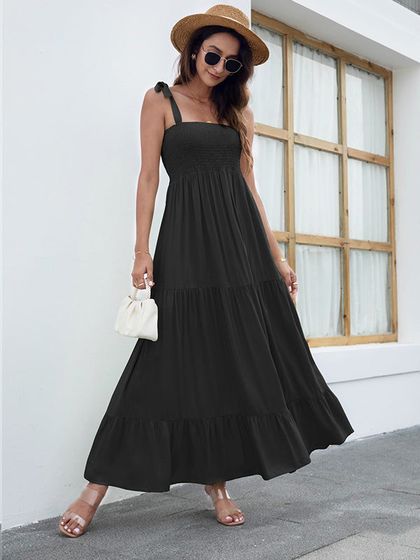 VAAGOON TIE WIND DRESS