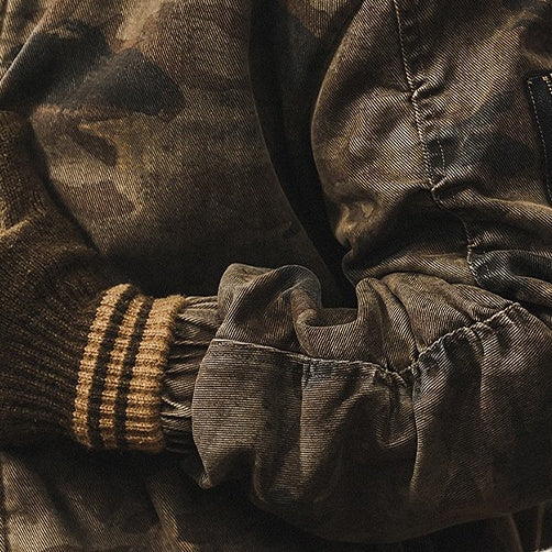 VAAGOON CAMOUFLAGE BOA JACKET