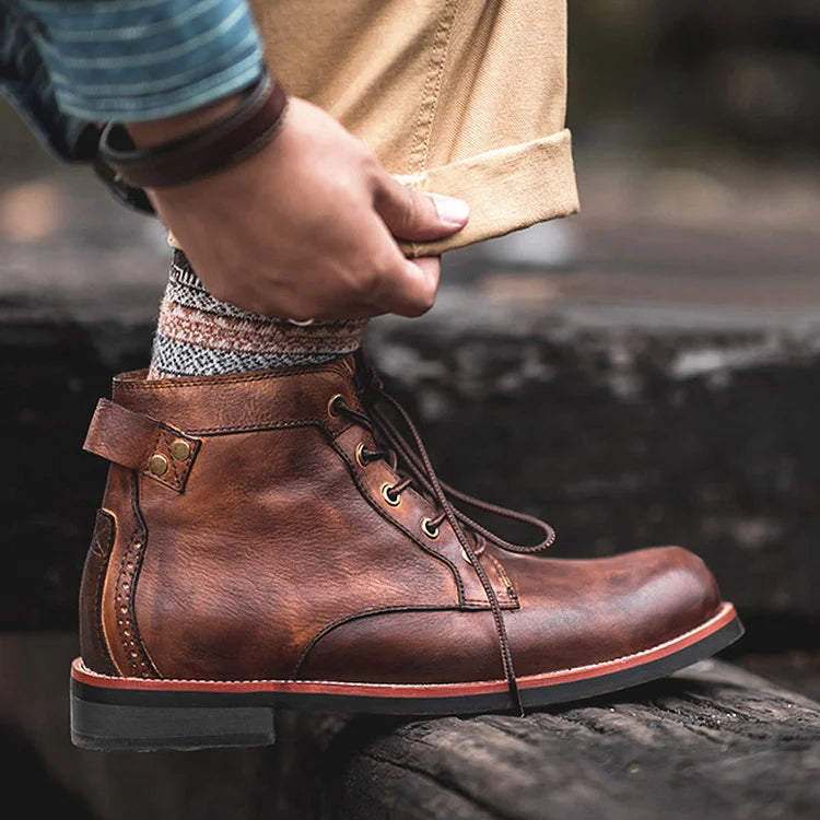 VAAGOON Retro Ankle Boots