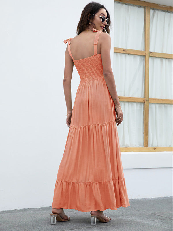 VAAGOON TIE WIND DRESS