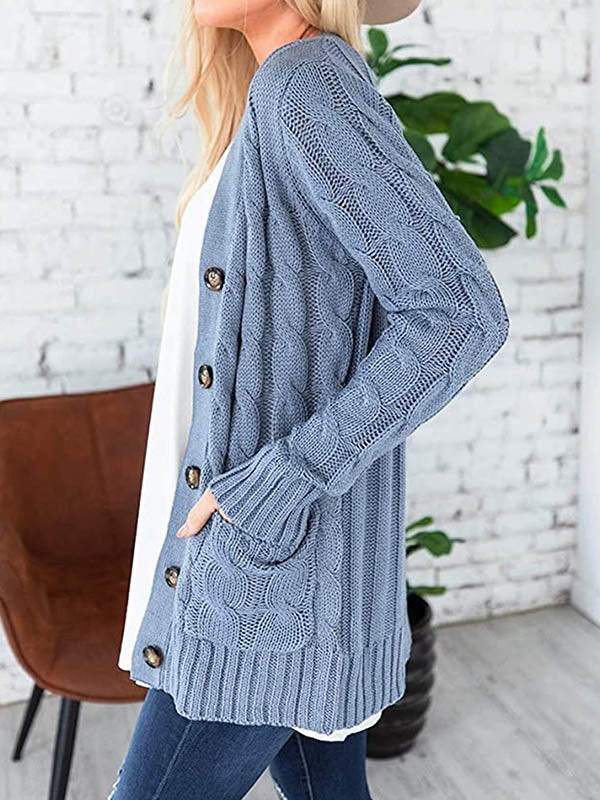 VAAGOON KNIT CARDIGAN COAT