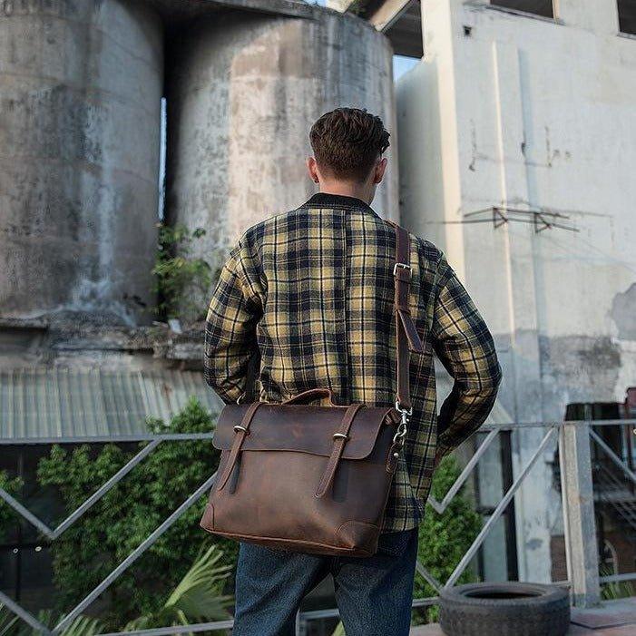 VAAGOON UNISEX LEATHER BAG VGN6737