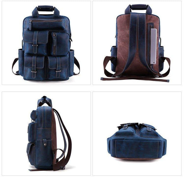 VAAGOON UNISEX LEATHER BACKPACK VGN6774