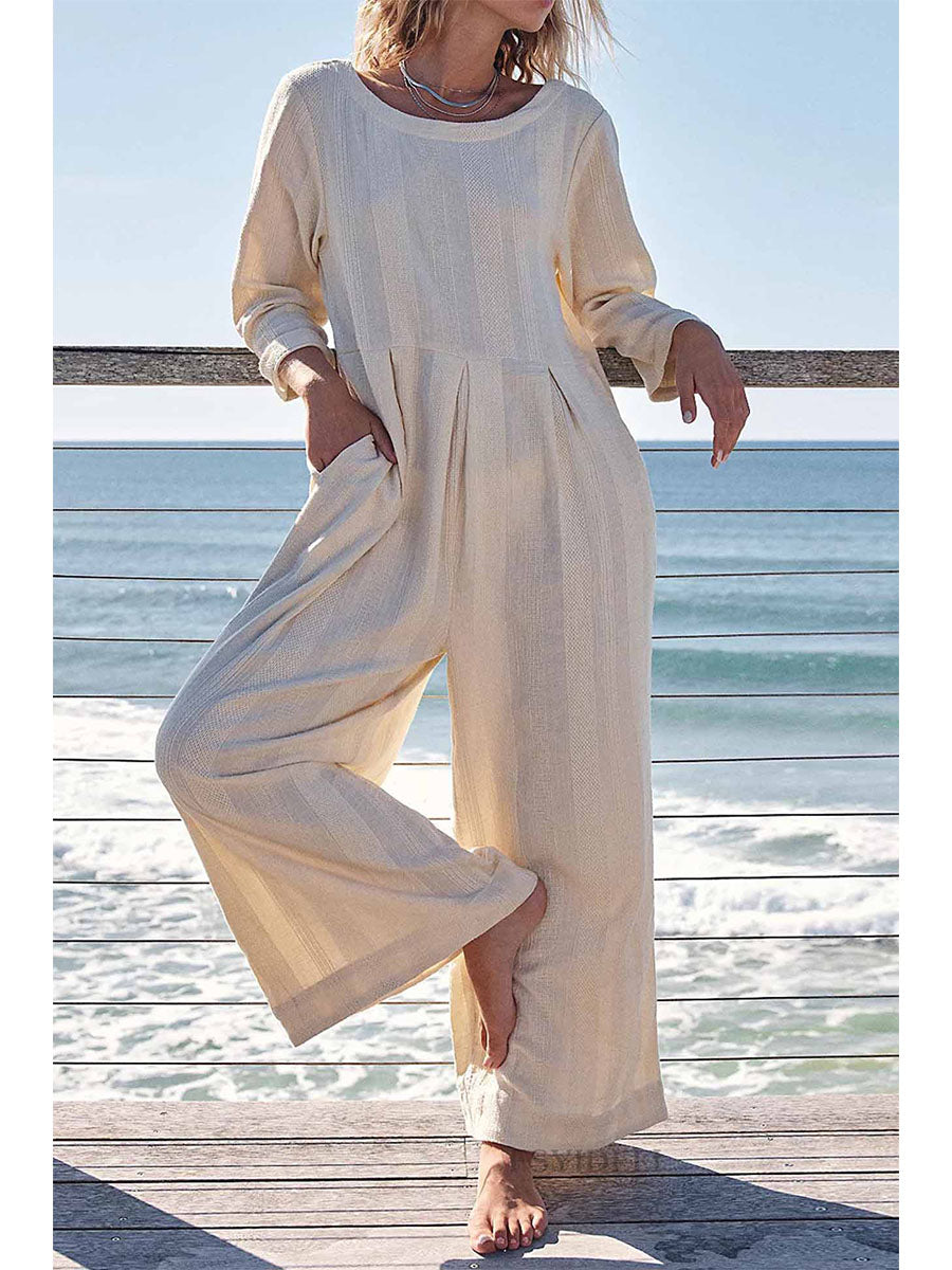 VAAGOON U-NECK JUMPSUIT