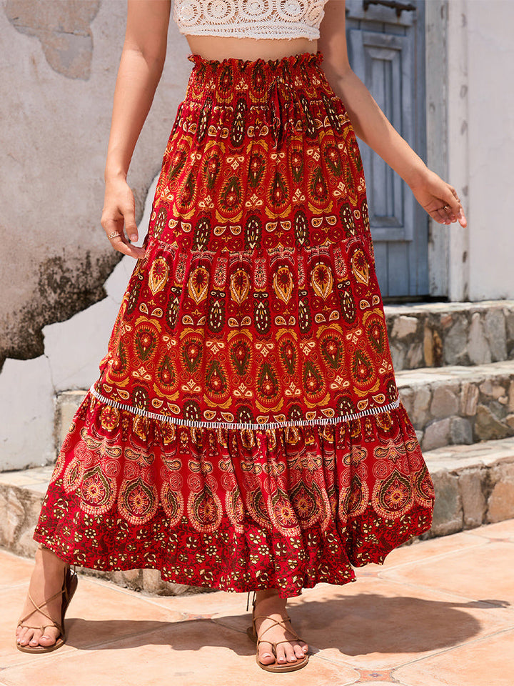 VAAGOON PATTERN SKIRT