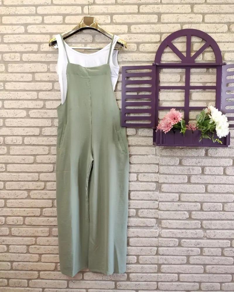 VAAGOON DECOR POCK JUMPSUIT