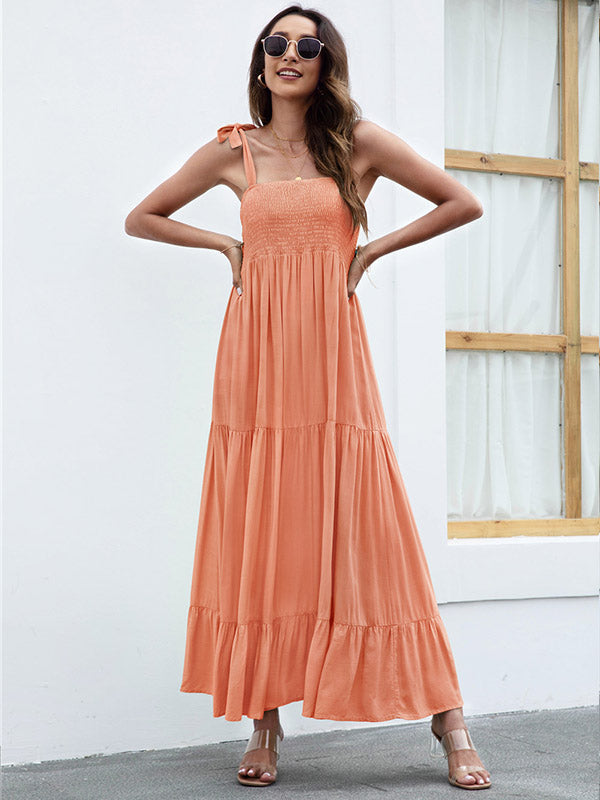 VAAGOON TIE WIND DRESS