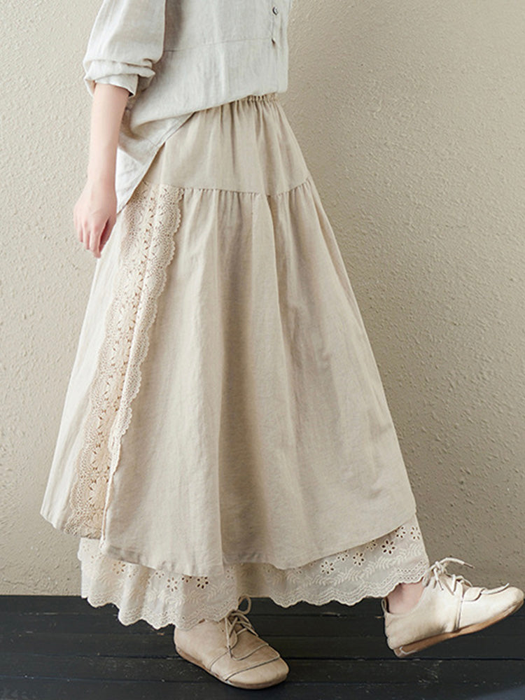 VAAGOON LAYER SKIRT