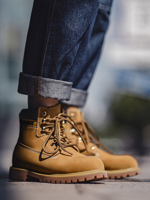 VAAGOON Classic Leather Work Boots