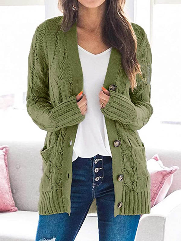 VAAGOON KNIT CARDIGAN COAT