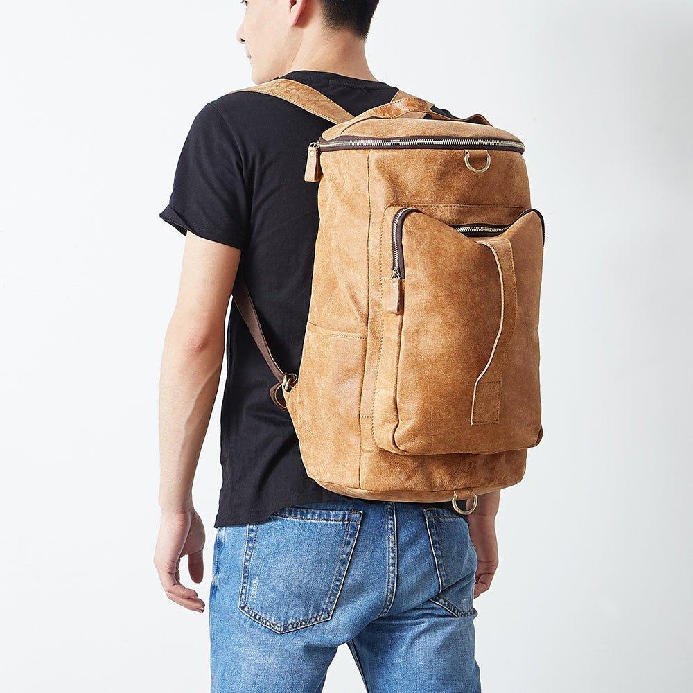 VAAGOON UNISEX LEATHER BACKPACK VGN6782