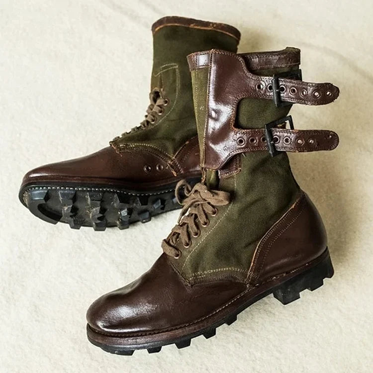 VAAGOON Vintage Military Boot