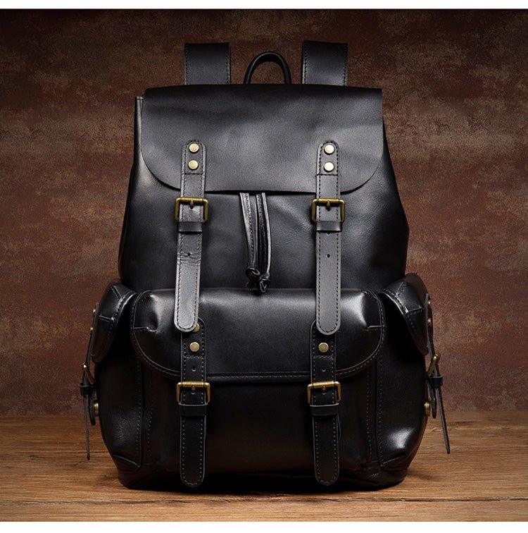 VAAGOON UNISEX LEATHER BACKPACK VGN6787
