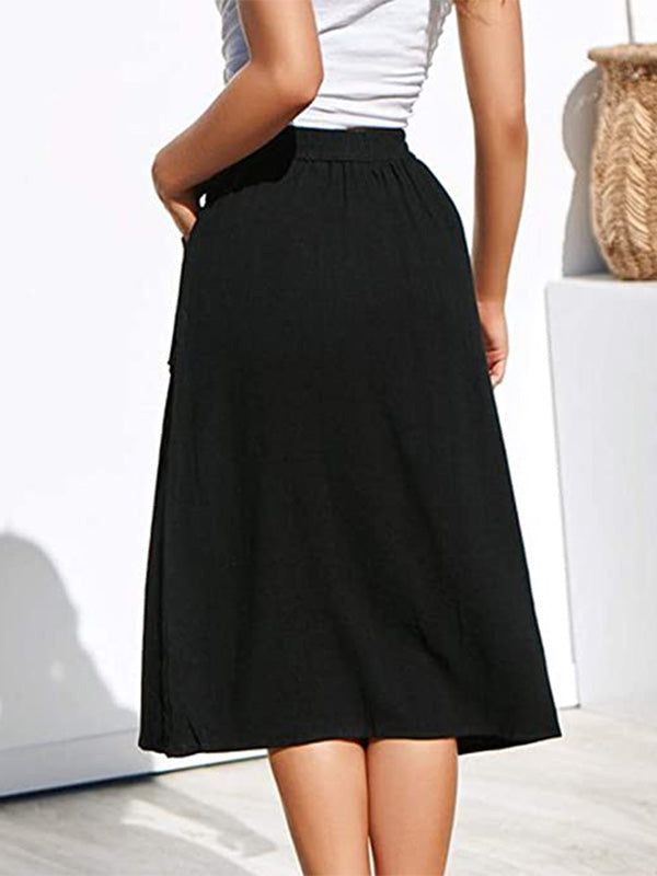 VAAGOON BUTTO SKIRT