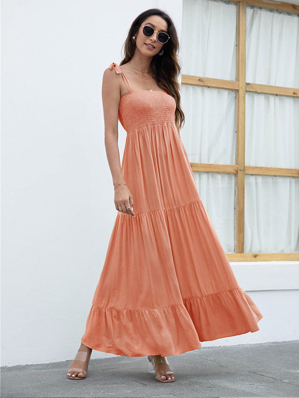 VAAGOON TIE WIND DRESS