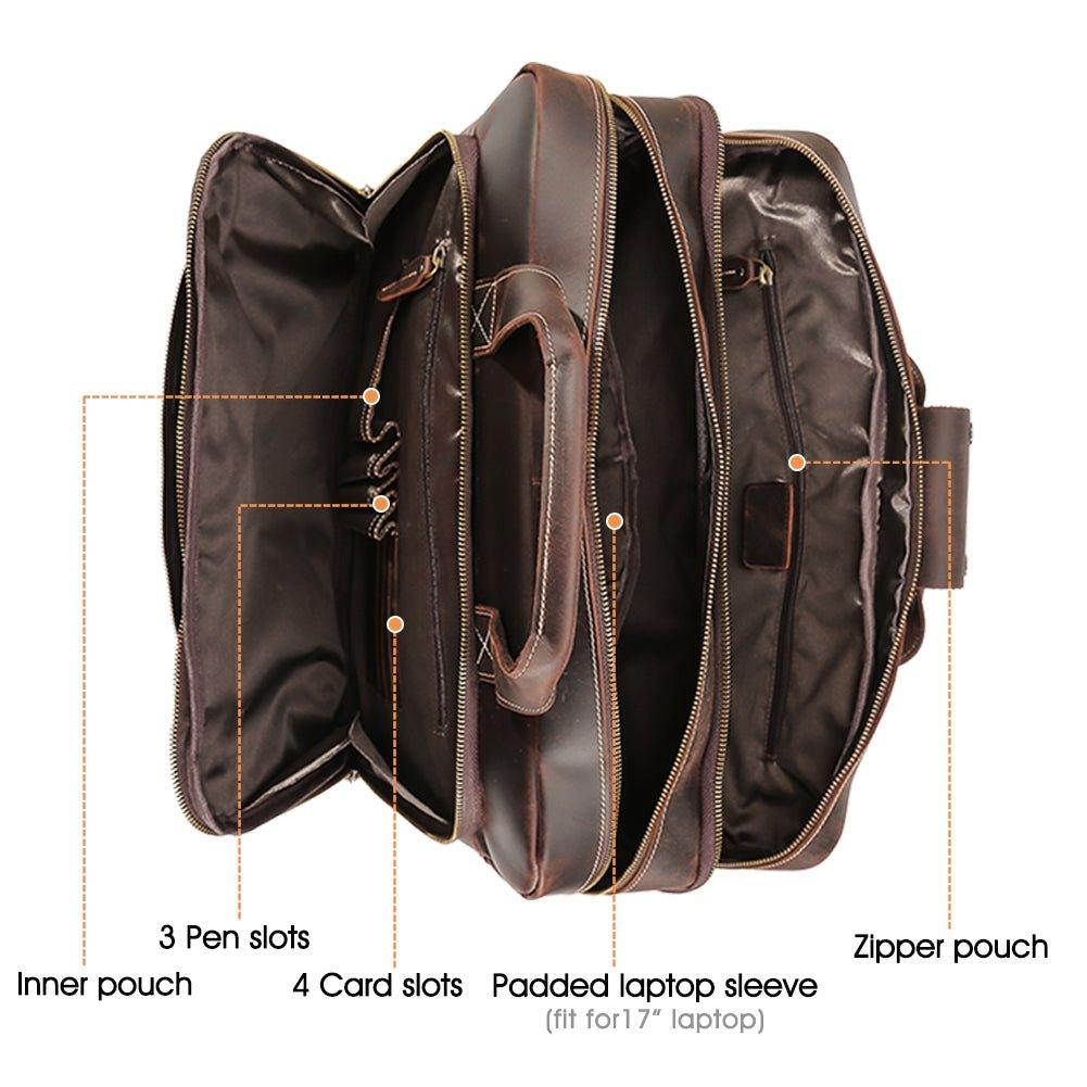 VAAGOON UNISEX LEATHER BAG VGN6738