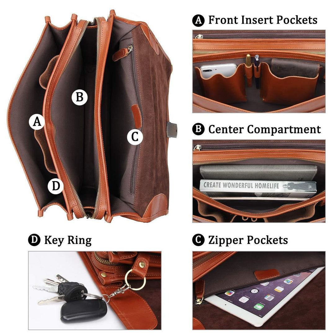 VAAGOON UNISEX LEATHER BAG VGN6742