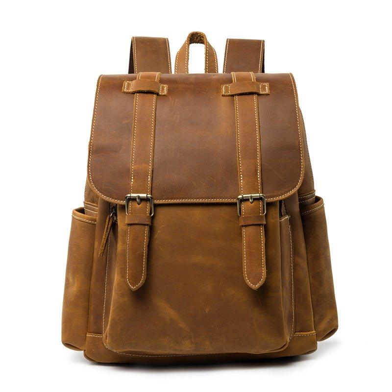 VAAGOON UNISEX LEATHER BACKPACK VGN6757