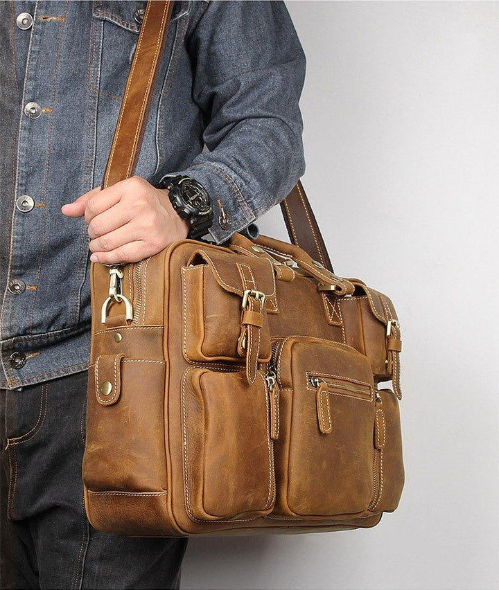 VAAGOON UNISEX LEATHER BAG VGN6749